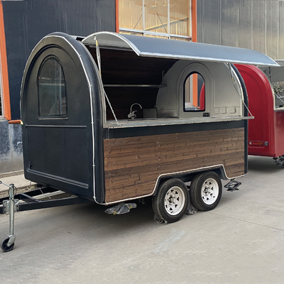 Multipurpose Mobile Fast Food Snack Alcohol Beverage Ice Cream Trailer Cart for Bakery