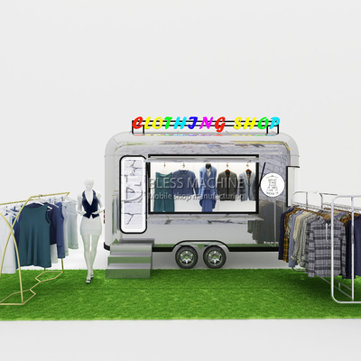 1000kg Electric Mobile Clothing Shop Van Truck for Men's Women's and Children's Wear