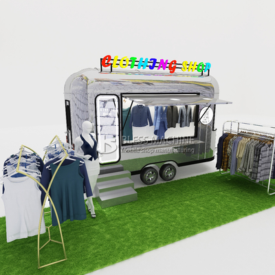 1000kg Electric Mobile Clothing Shop Van Truck for Men's Women's and Children's Wear