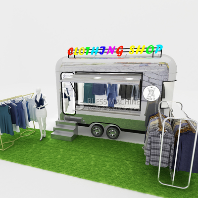 1000kg Electric Mobile Clothing Shop Van Truck for Men's Women's and Children's Wear