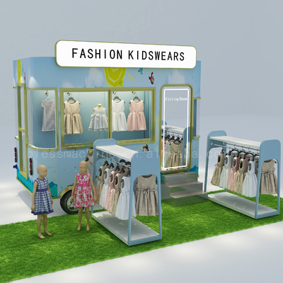 2022 Electric Mobile Fashion Children's Clothing Truck for Clothing Sales Convenient