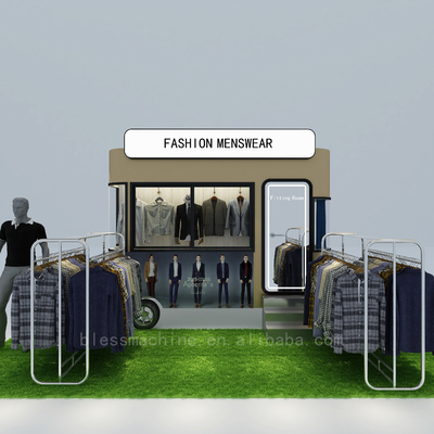 Direct Supply Electric Mobile Cart for Outdoor Street Sancks Fashion Menswear Clothing