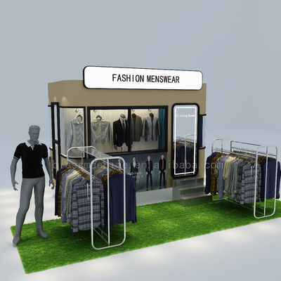 Direct Supply Electric Mobile Cart for Outdoor Street Sancks Fashion Menswear Clothing