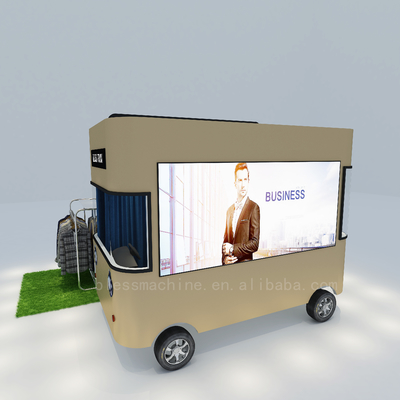 Direct Supply Electric Mobile Cart for Outdoor Street Sancks Fashion Menswear Clothing