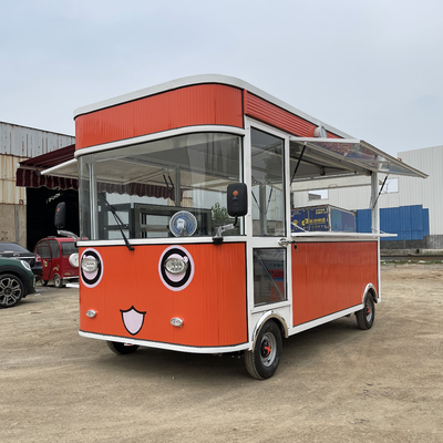 Multipurpose Battery Pack Fast Food Snack Catering Van Truck Cart for Commodity Retail