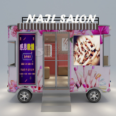 Electric Mobile Nail Manicure Salon Truck Trailer Cart 2023 Hot Arrival from Outlet