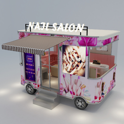 Electric Mobile Nail Manicure Salon Truck Trailer Cart 2023 Hot Arrival from Outlet