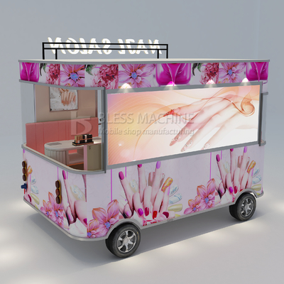 Electric Mobile Nail Manicure Salon Truck Trailer Cart 2023 Hot Arrival from Outlet