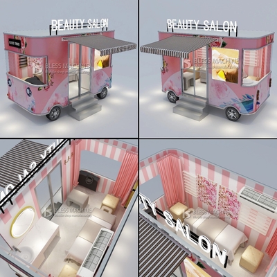 Electric Mobile Nail Manicure Salon Truck Trailer Cart 2023 Hot Arrival from Outlet