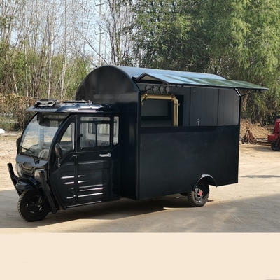 2023 Multipurpose Mobile Electric Fast Food Snack Tricycle Pedicab and Battery Powered