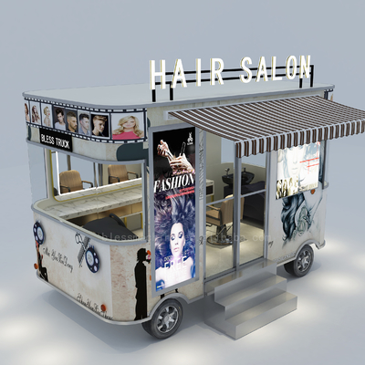 Voltage 110v/220v Electric Mobile Barber Shop Truck with 3.0kw Power and Trade Assurance