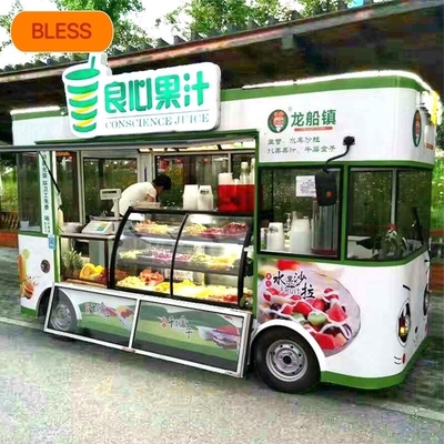 1000 KG 220V/50HZ  Silver  Food Cart With Bathroom And Fridge