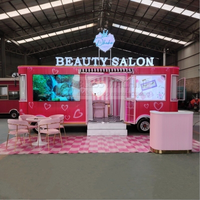 40kms per hr Battery-Powered Mobile Salon Truck for Beauty Makeup and Spa Services