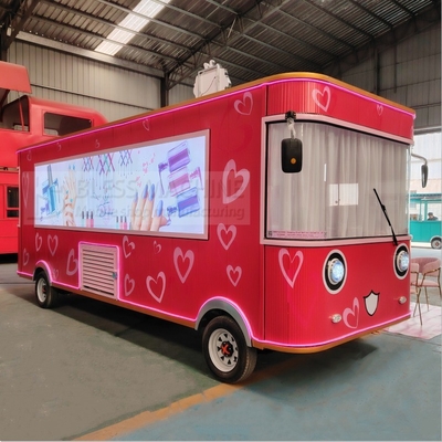 40kms per hr Battery-Powered Mobile Salon Truck for Beauty Makeup and Spa Services