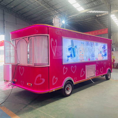 40kms per hr Battery-Powered Mobile Salon Truck for Beauty Makeup and Spa Services
