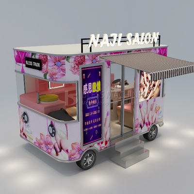 2022 Outlet Cosmetology Hairdressing Manicure Electric Mobile Beauty Salon Truck