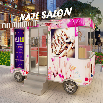 2022 Outlet Cosmetology Hairdressing Manicure Electric Mobile Beauty Salon Truck
