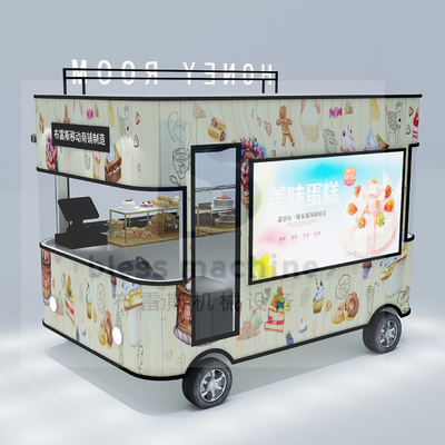 2022 Style Electric Bakery Truck for Birthday Cakes and Cookies 4 Road Wheels 1000kg