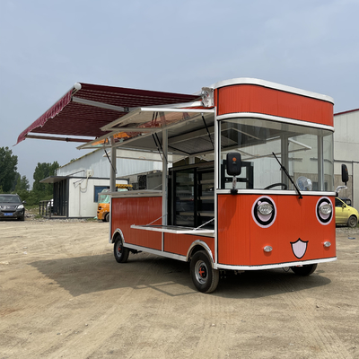 Electric Mobile Bridecake Birthday Cake Dessert Pastry Hamburger Sandwich Hot Dog Truck Trailer Cart