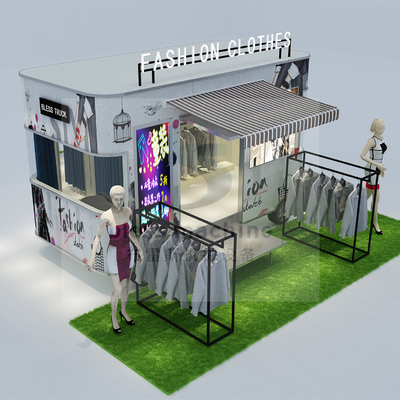 2022 Electric Mobile Clothing Shop Van Truck for Men's Women's and Children's Wear
