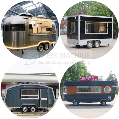 2022 Electric Mobile Barber Shop Hair Cut Salon Van Truck Machinery Function 40kms per hr