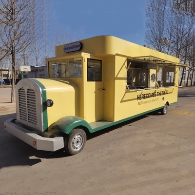 Electric Mobile Van Truck for Fast Food Snacks Ice Cream and Beverages Most Practical