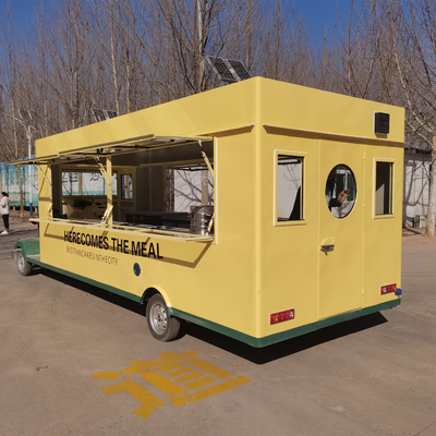Electric Mobile Van Truck for Fast Food Snacks Ice Cream and Beverages Most Practical