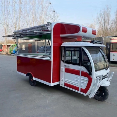 Multipurpose Mobile Electric Tricycle for Fast Food Snacks and Beverages Outlet 2023
