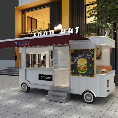 2023 Electric Mobile Food Commodity Retail Goods Shop Boutique Van Truck Trailer Cart