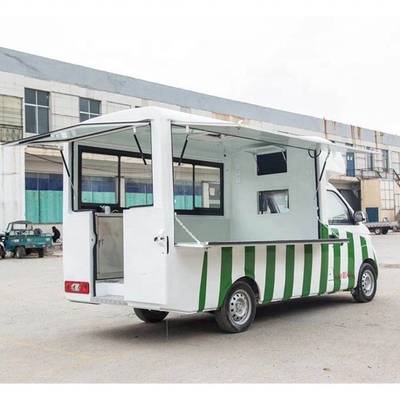 1000 KG Snack Sale Electric Four-Wheel Mobile Dining Car for Fried String Cold Drink