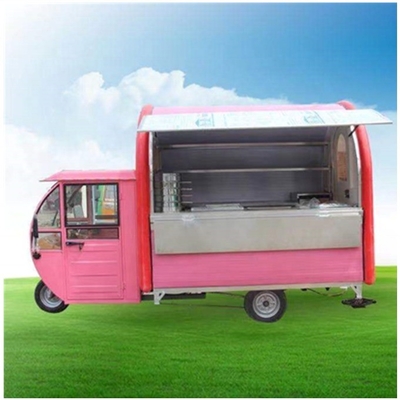 Outdoor Street Donut Fast Food Mobile Food Cart Trailer Truck with Electricity System