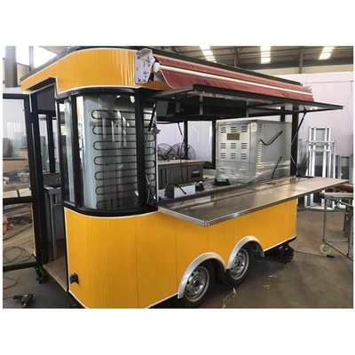 Multifunctional Dining Car for Night Market BBQ Stall and Breakfast 1000 KG Capacity