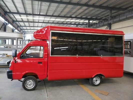 Multifunctional Home Snack Truck Mobile Electric Four-Wheel Breakfast Fast Food Track