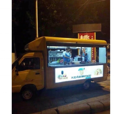 Custom made Super Performance Ice Cream Tuk Tuk Pizza Trailer with Low Investment