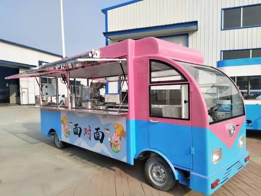 Mobile Food Cart Electric Snack Truck for Fast Breakfast and Fruit Vegetable