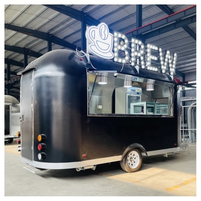 Commercial Mini Four-Wheel Snack Truck for Breakfast and Fried String in Mobile Stall