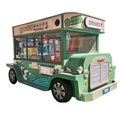 Commercial Mini Four-Wheel Snack Truck for Breakfast and Fried String in Mobile Stall