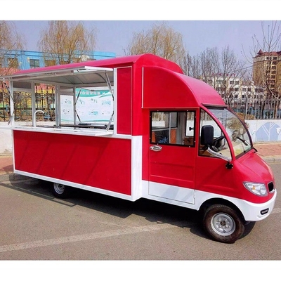 White Color Super Performance Commercial Mobile Food Truck with Low Investment