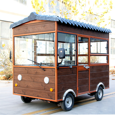 Family-Friendly Electric Food Truck with Super Performance Made of 304 Stainless Steel