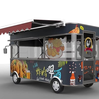 Electric Food Truck for Multi-Scene Customizable and Customer Request-Driven Features