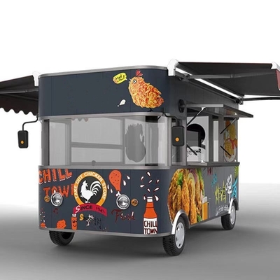 Electric Food Truck for Multi-Scene Customizable and Customer Request-Driven Features