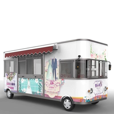 Electric Food Truck for Multi-Scene Customizable and Customer Request-Driven Features