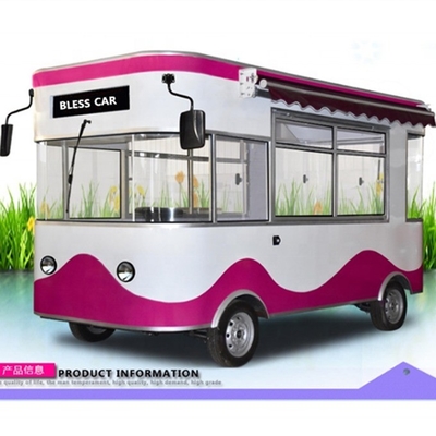 Custom made waffle carts food cart 220V/380V voltage good reputation at home and abroad