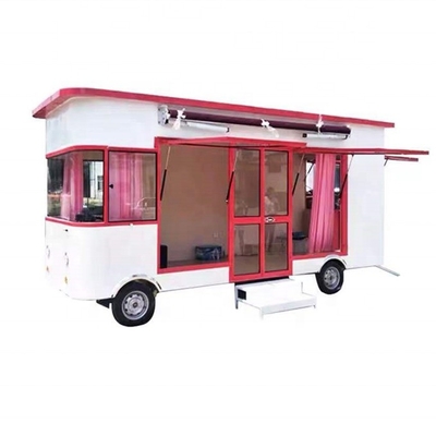 Domestic Village Active Demand 600kg Fiber Glass Stainless Steel Shawarma Food Cart