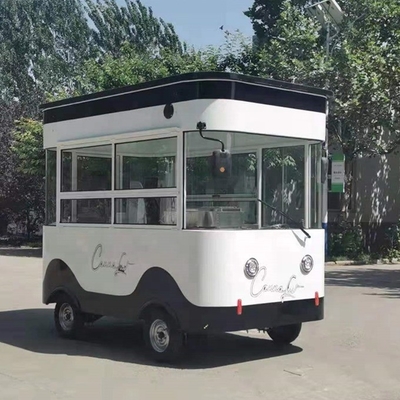 Food Stand Cart with Double Side Open Windows Long Working Life and Guarantee