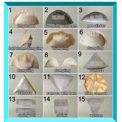 Dumpling Making Machine for Samosa Empanada 6000pcs/h