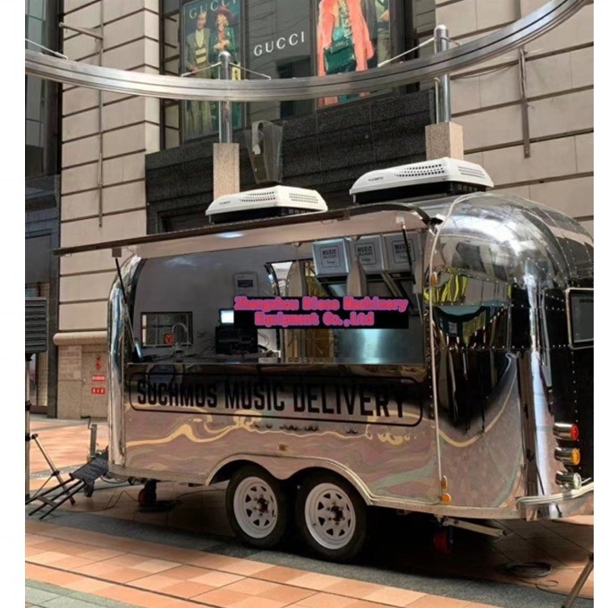 Street Food Trailer Airstream Fast Food Carts The Perfect Addition to Any Home Kitchen