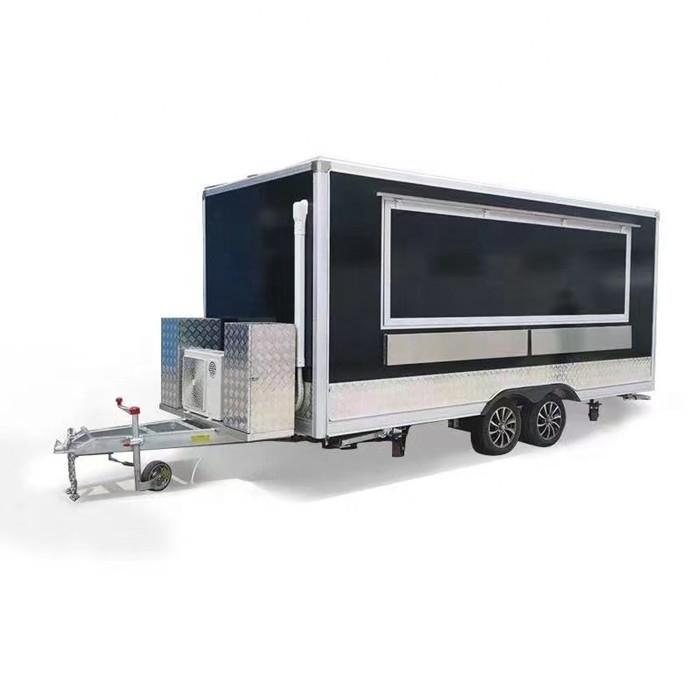 2022 Advertising Company Food Truck with L320.00cm*W160.00cm*H235.00cm Performance