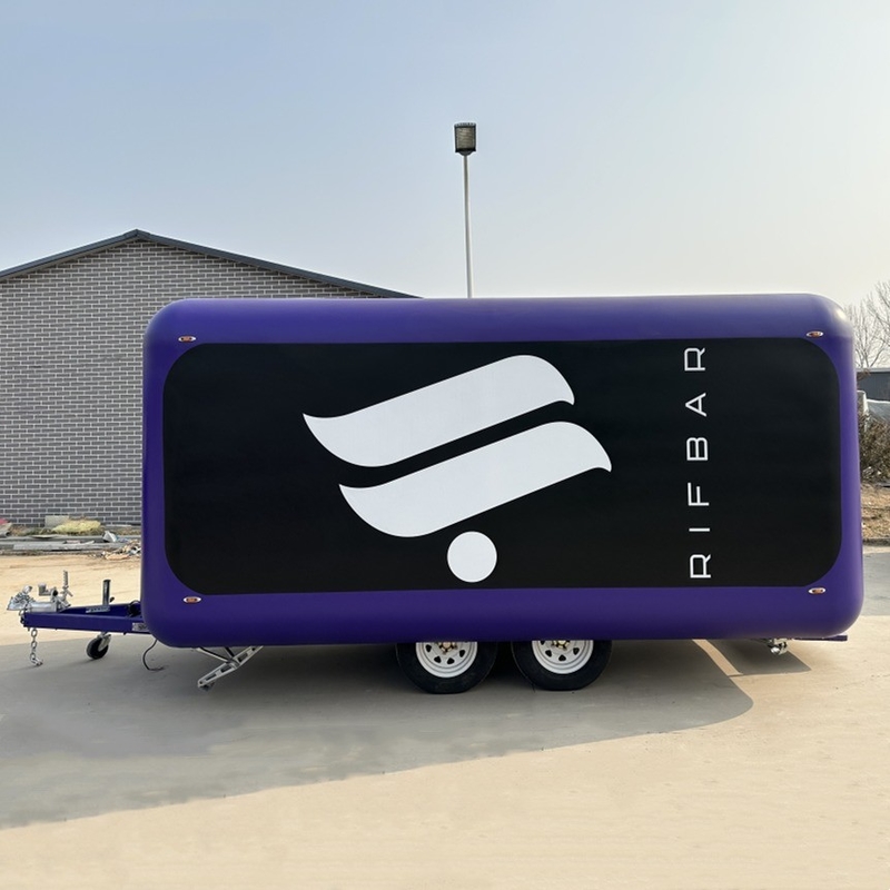 Multi-functional Electric Mobile Snack Trailer Boutique Cart for and Retail Shop Setup