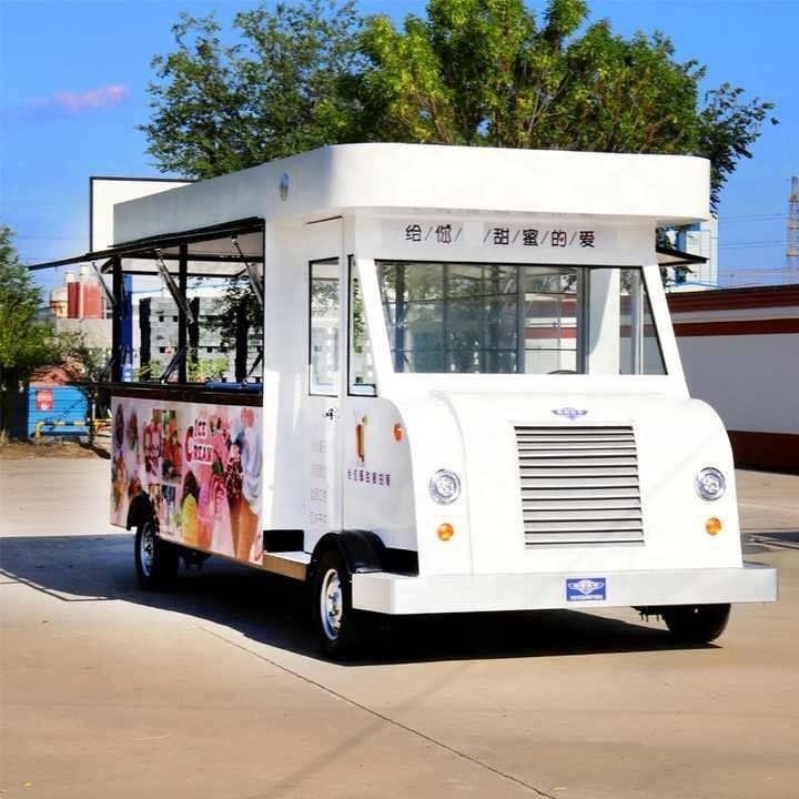 Customize Multi-function Mobile Food Cart for 2023 Fashionable Design 3200*1600*2350mm